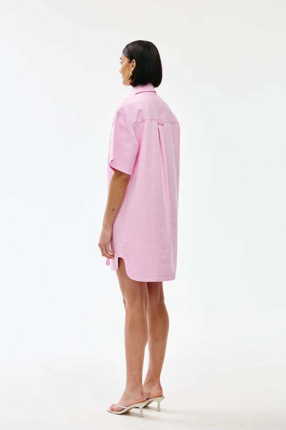 Kinney | Freya Dress | Blush Wash Denim