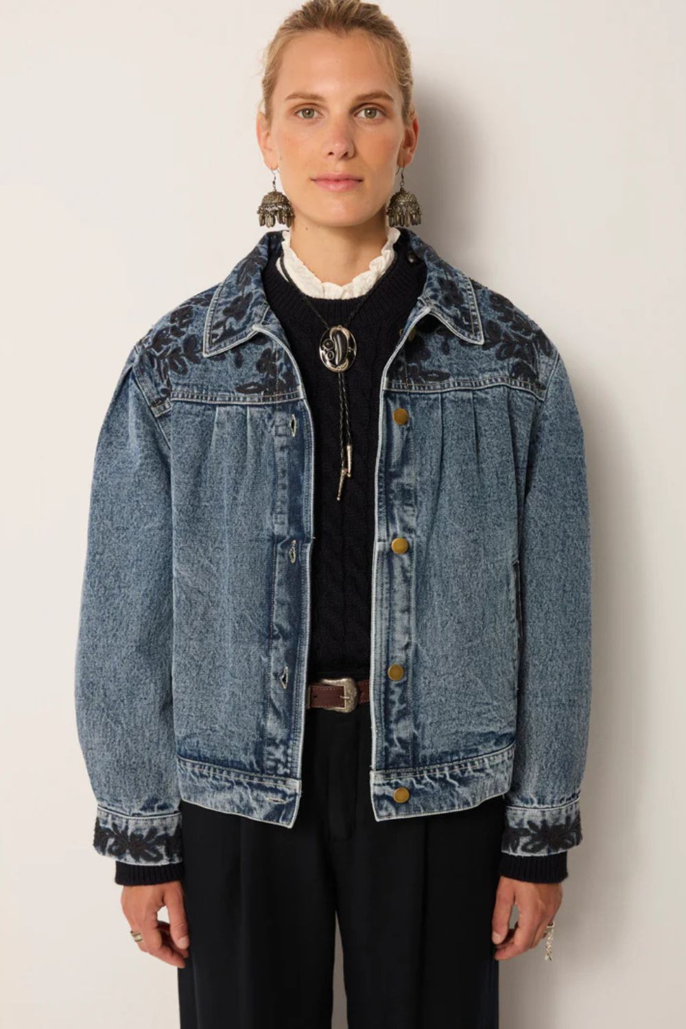 Maison Hotel | Wesley Jacket | Western Blue - Dutch Hideout