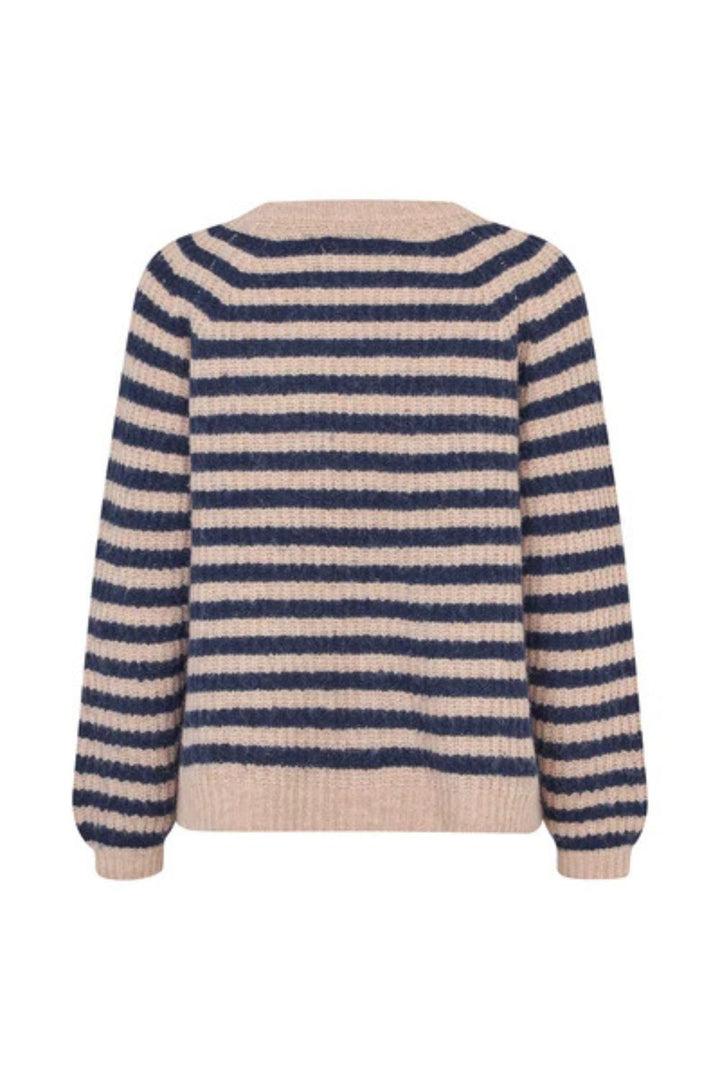 Lollys Laundry | BinaLL Knit Jumper LS | Dark Blue - Dutch Hideout