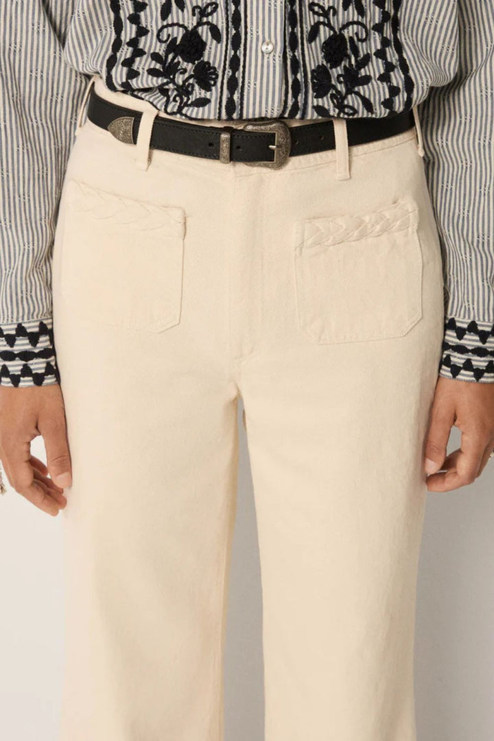 Maison Hotel | Hamlet Pant | Maxton Ecru - Dutch Hideout