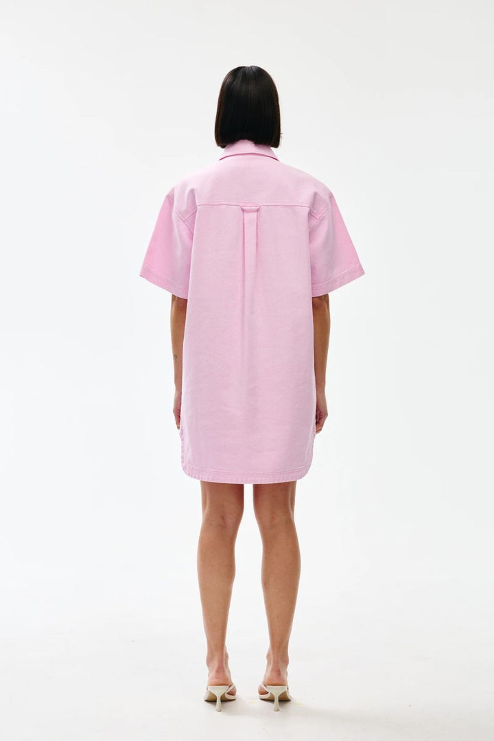 Kinney | Freya Dress | Blush Wash Denim