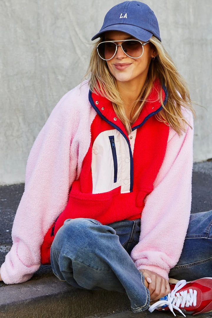 Hammill & Co | Freestyle Polar Fleece | Red / Pink - Dutch Hideout