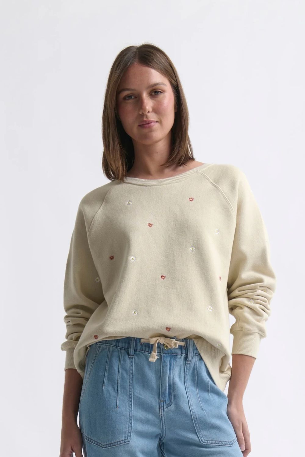 Kireina | Patti Sweatshirt | Daisy - Vanilla - Dutch Hideout