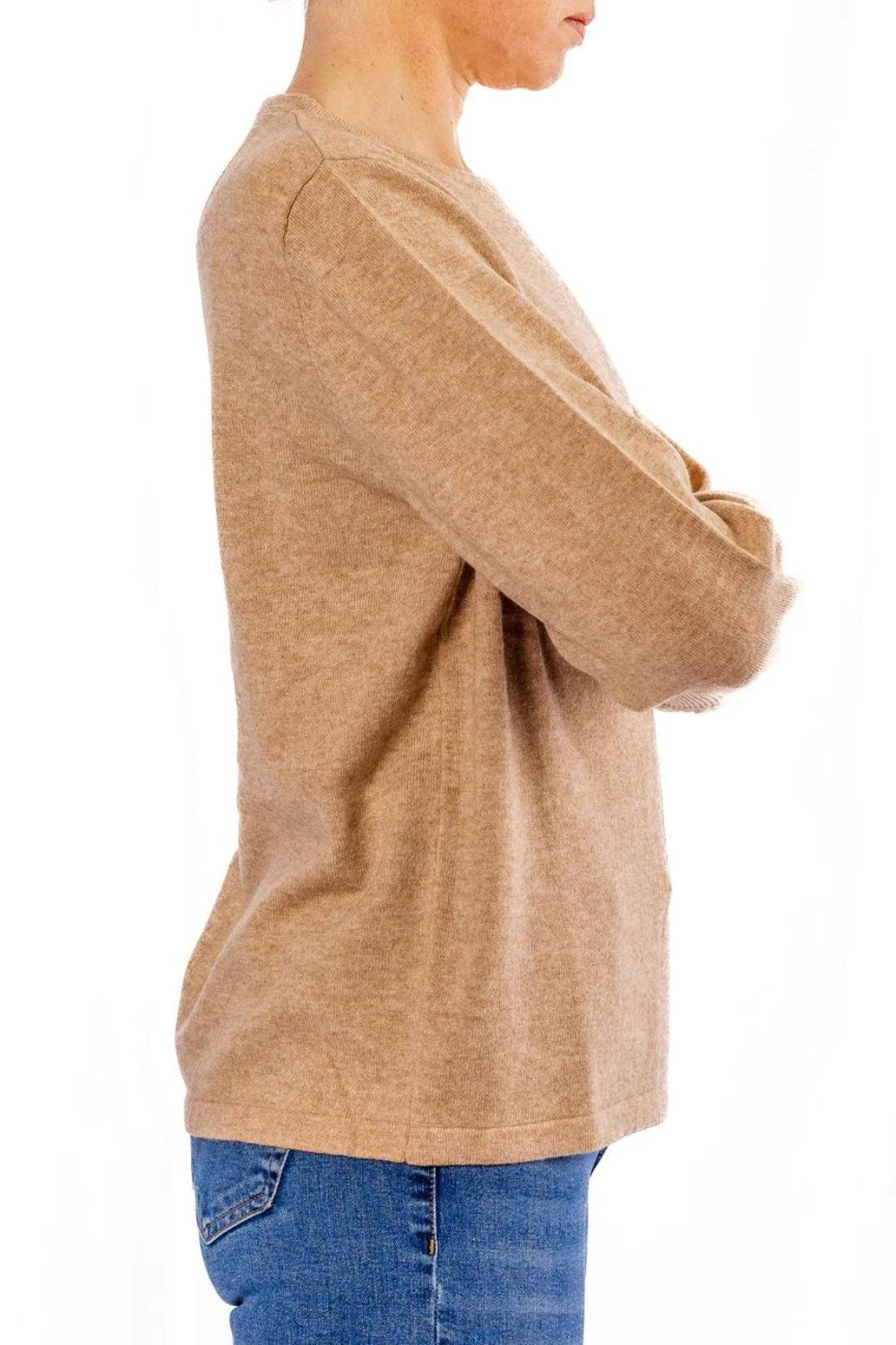 Bow & Arrow | Bell Sleeve Jumper | Camel