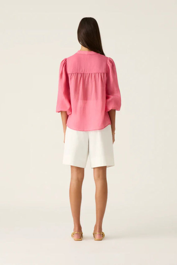 Mos the Label | Aurora Blouse | Raspberry