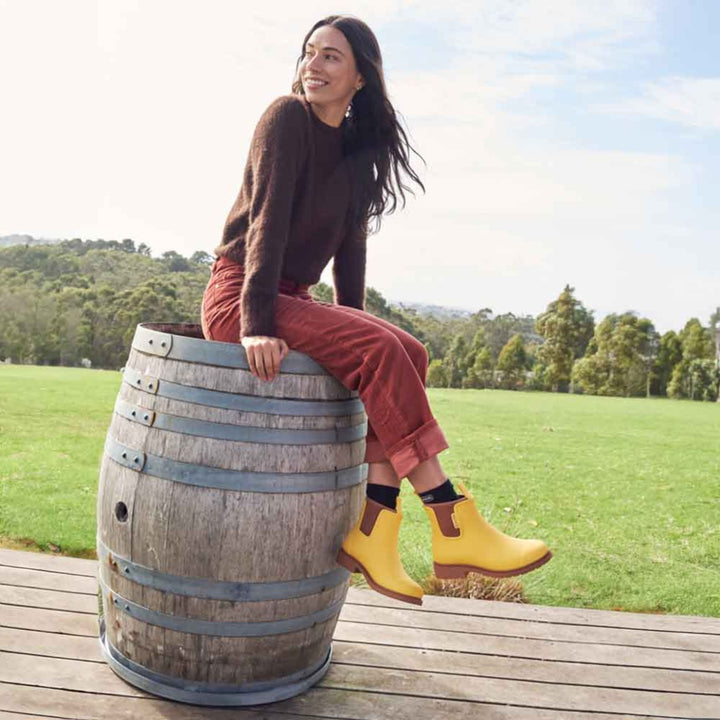 Merry People | Bobbi Ankle Boot | Sunflower Yellow