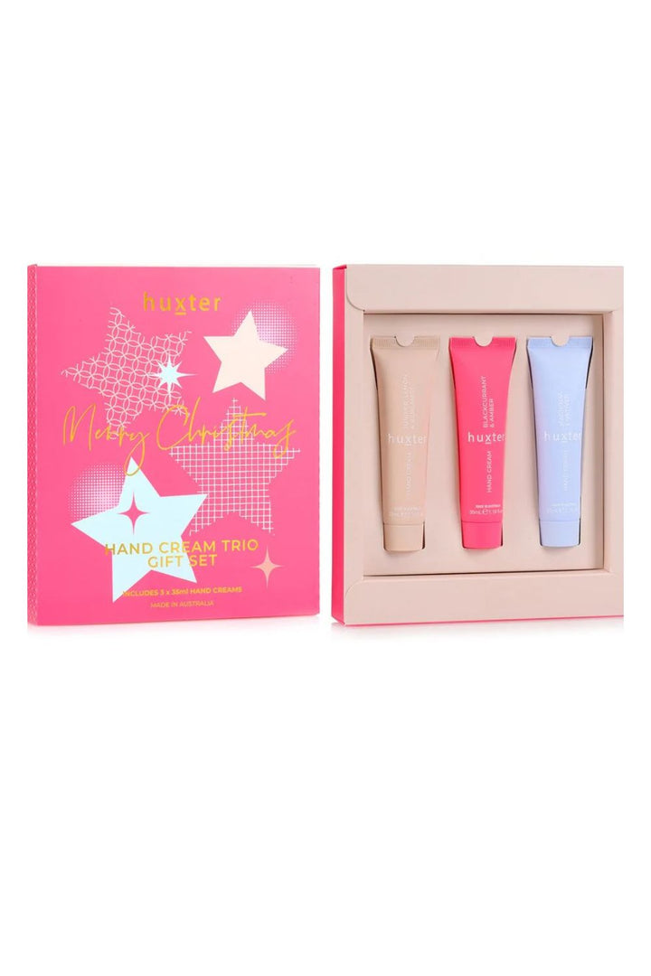 Huxter | Hand Cream Trio Gift Set - R'Berry Xmas Sparkles - 3 x 35ml Hand Creams