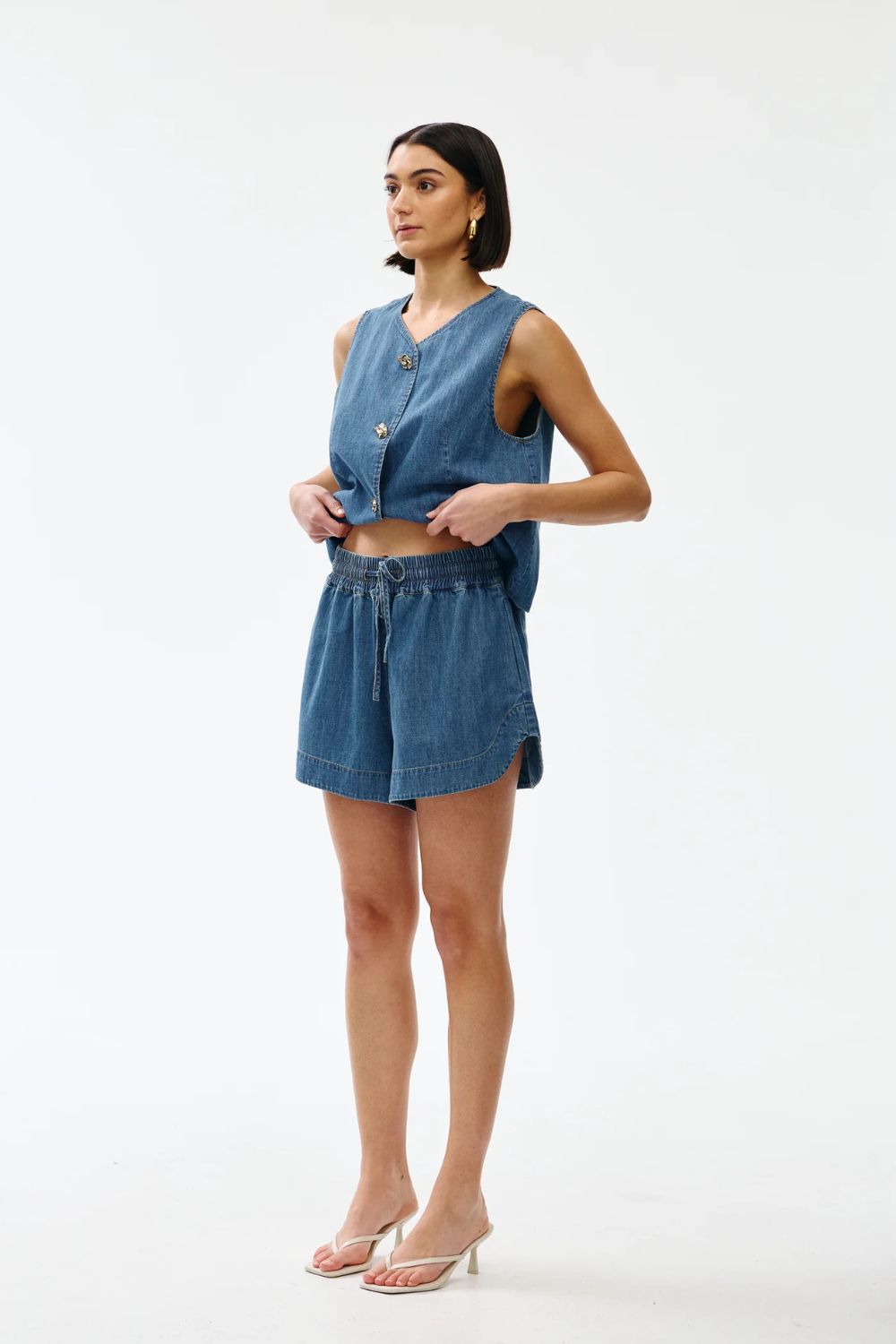 Kinney | Juniper Short | Denim