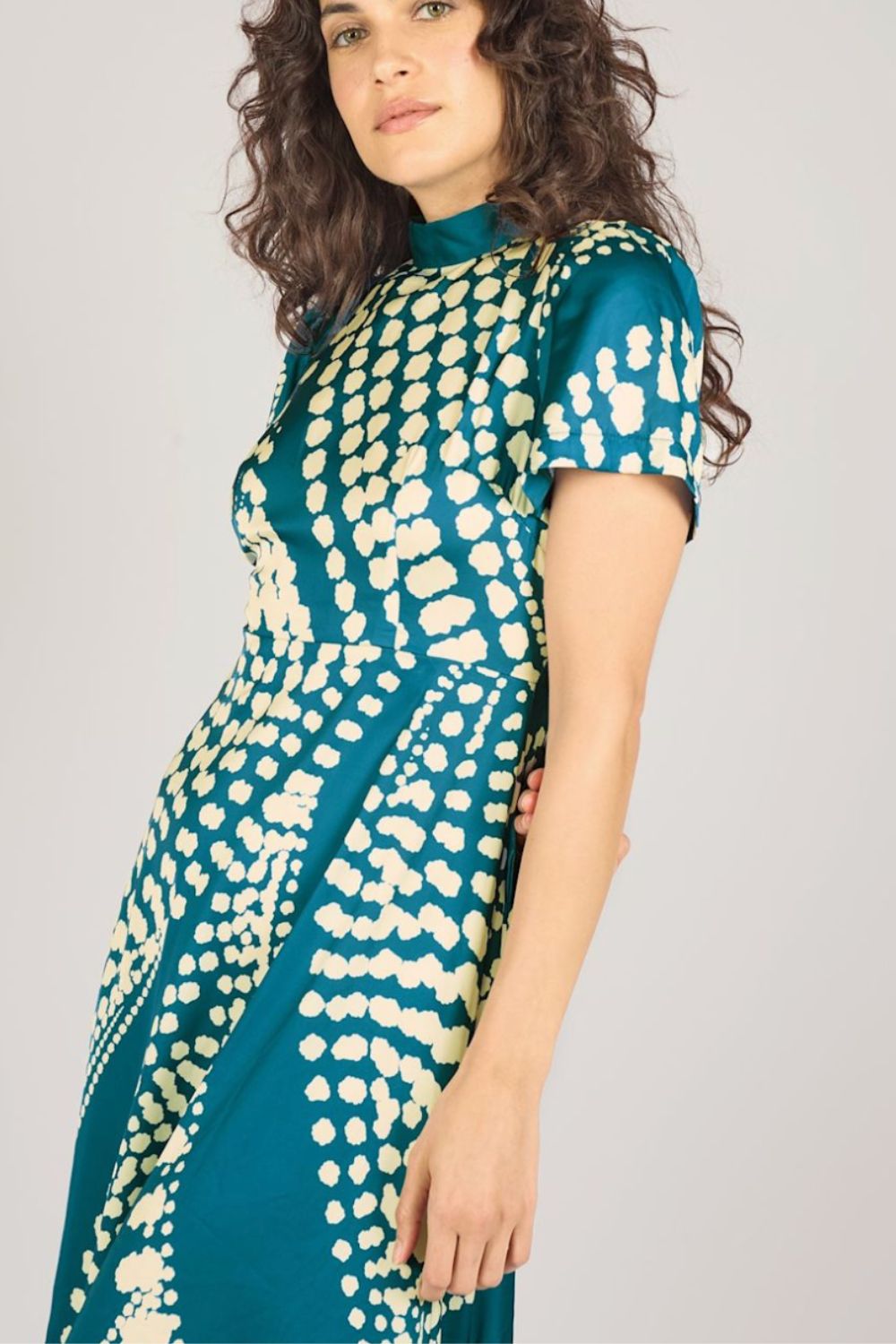 Traffic People | The Odes Revisited Solitude Dress | Blue