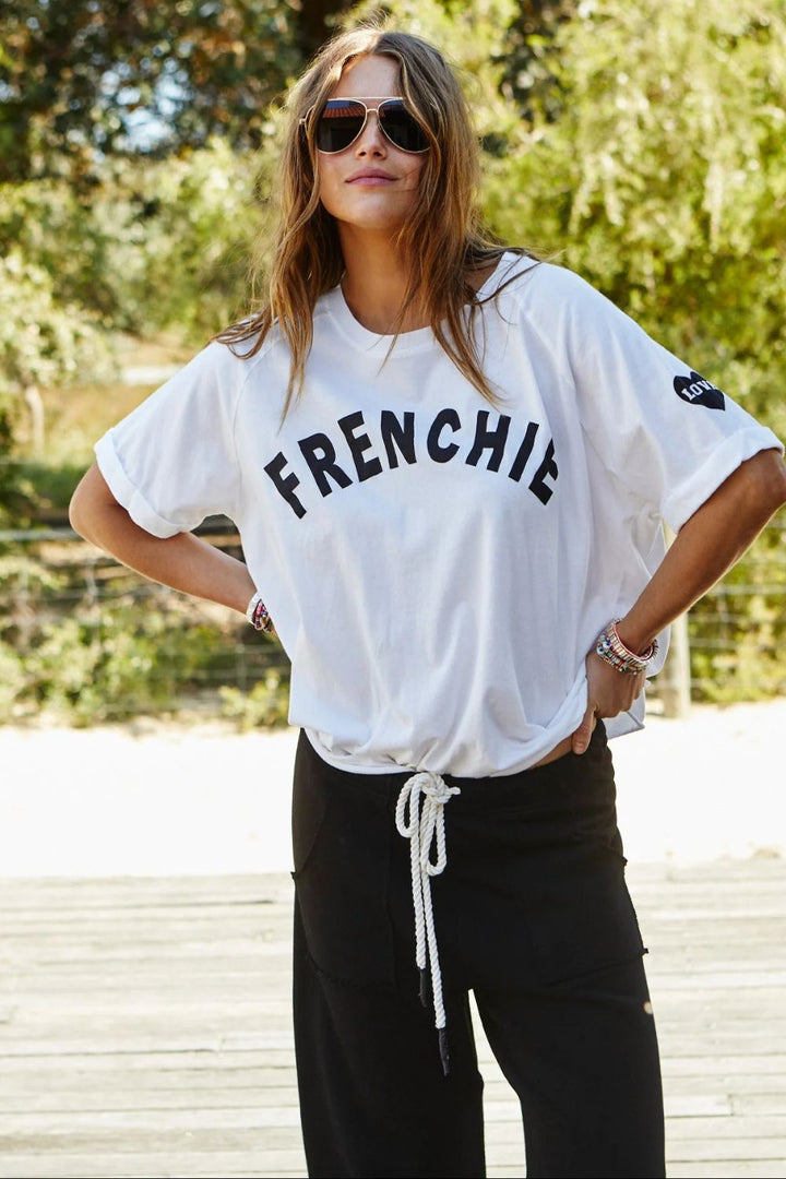 Hammill & Co | Frenchie Tee | White