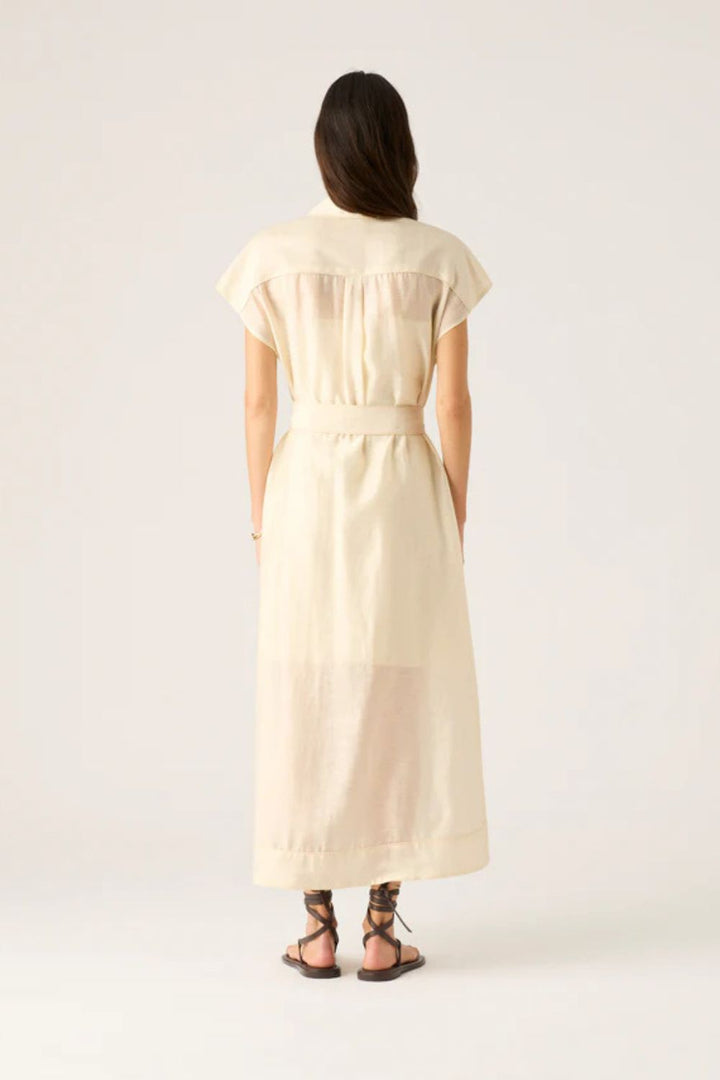 Mos the Label | Soleil Shirt Dress | Ivory