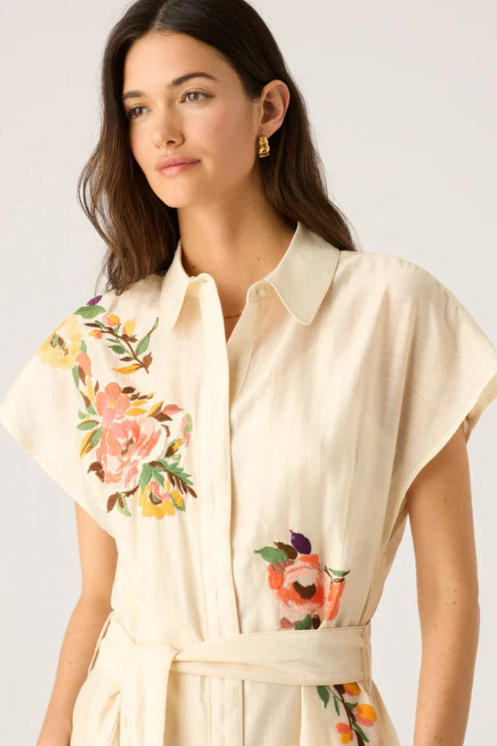 Mos the Label | Soleil Shirt Dress | Ivory