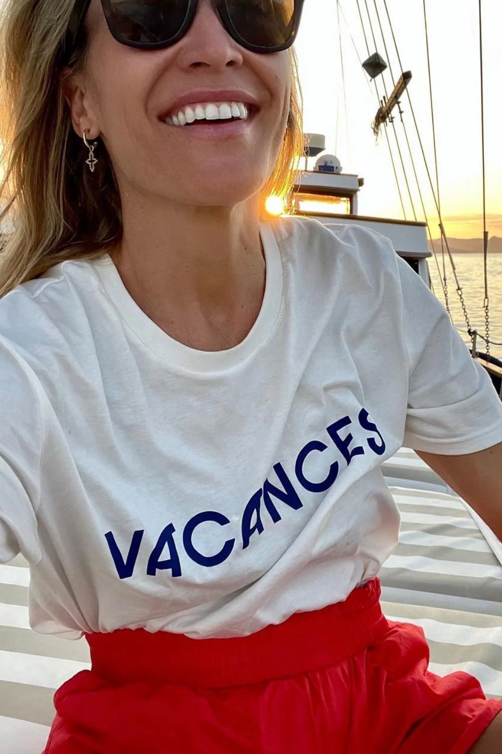 Little Palma | Vacances T-Shirt | Blue