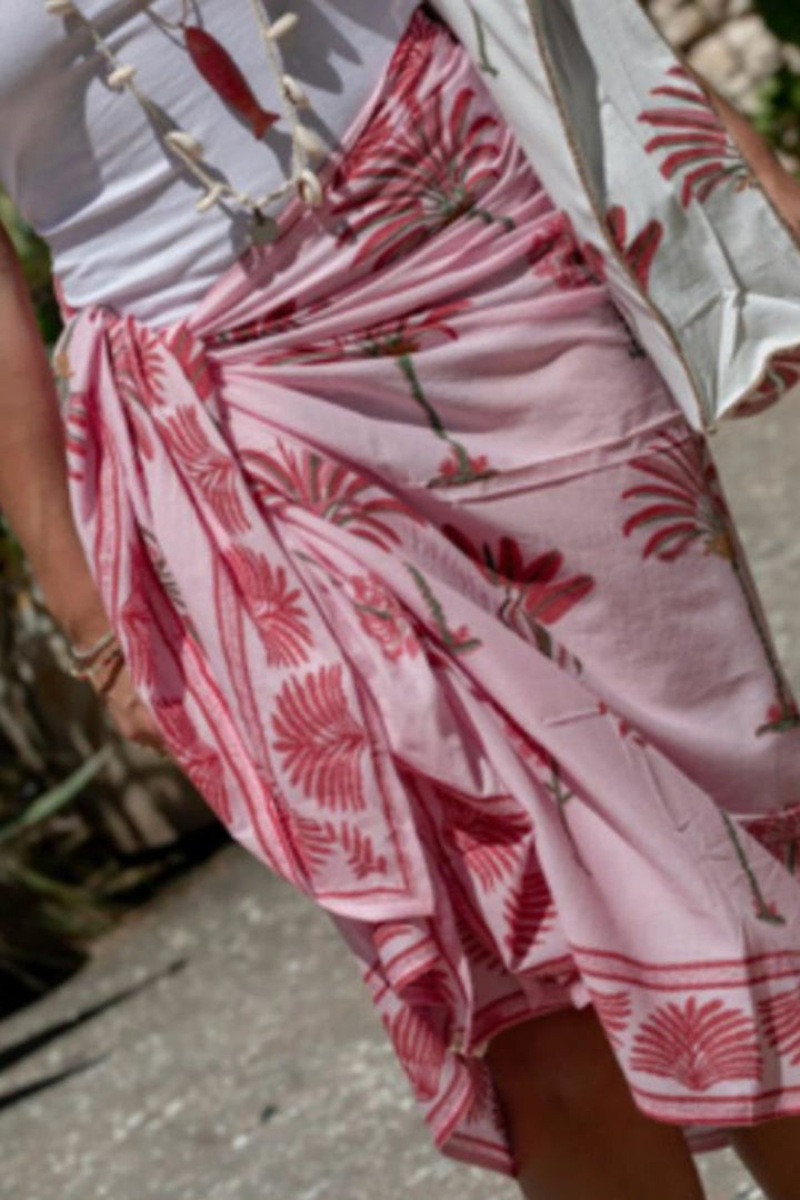 Mandalay Designs | Los Cabos Sarong/Scarf - Hibiscus