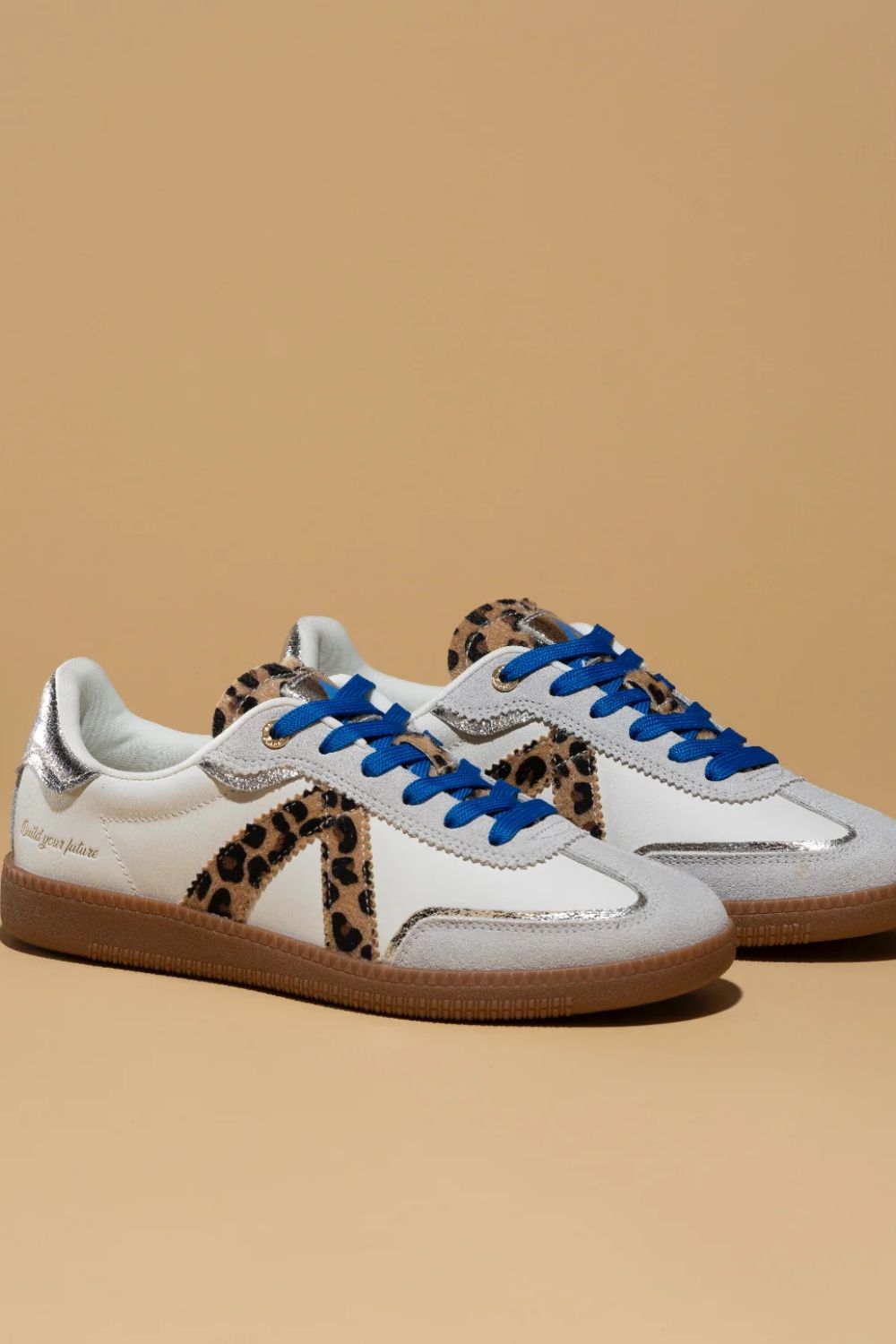 ASFVLT | Elite Classic | White Leopard Pony Hair Silver Blue