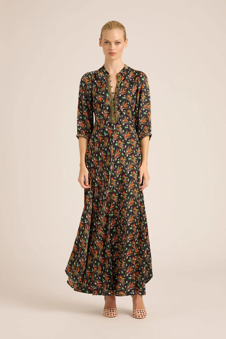 LOLA | Scarlett Silky Birdie Maxi | Birdie