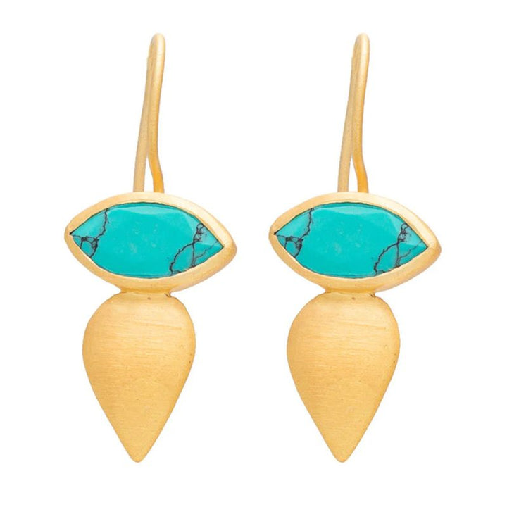 Ruby Teva | Turquoise Mali Earrings