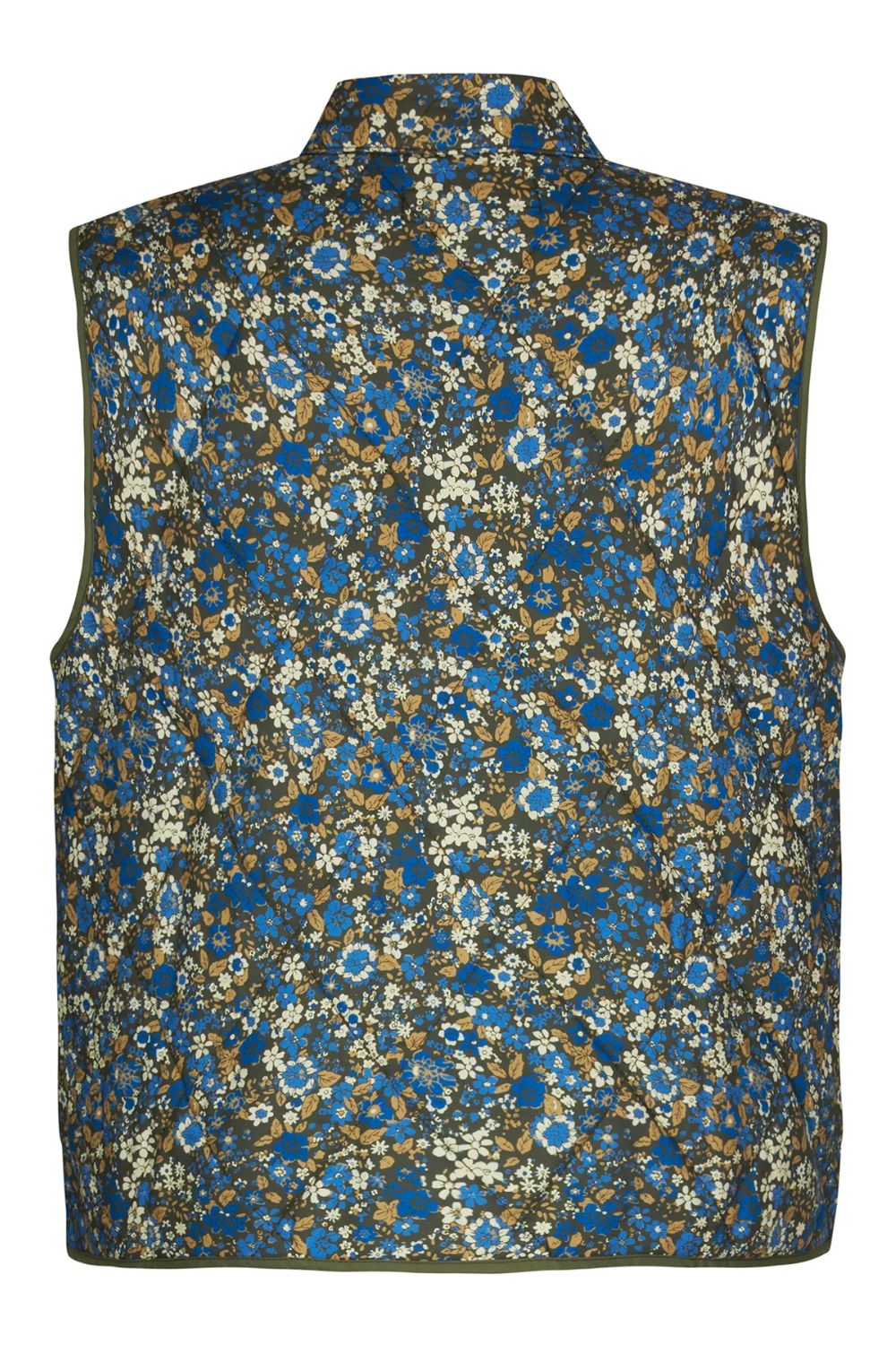 Lollys Laundry | CairoLL Quilted Vest | Blue