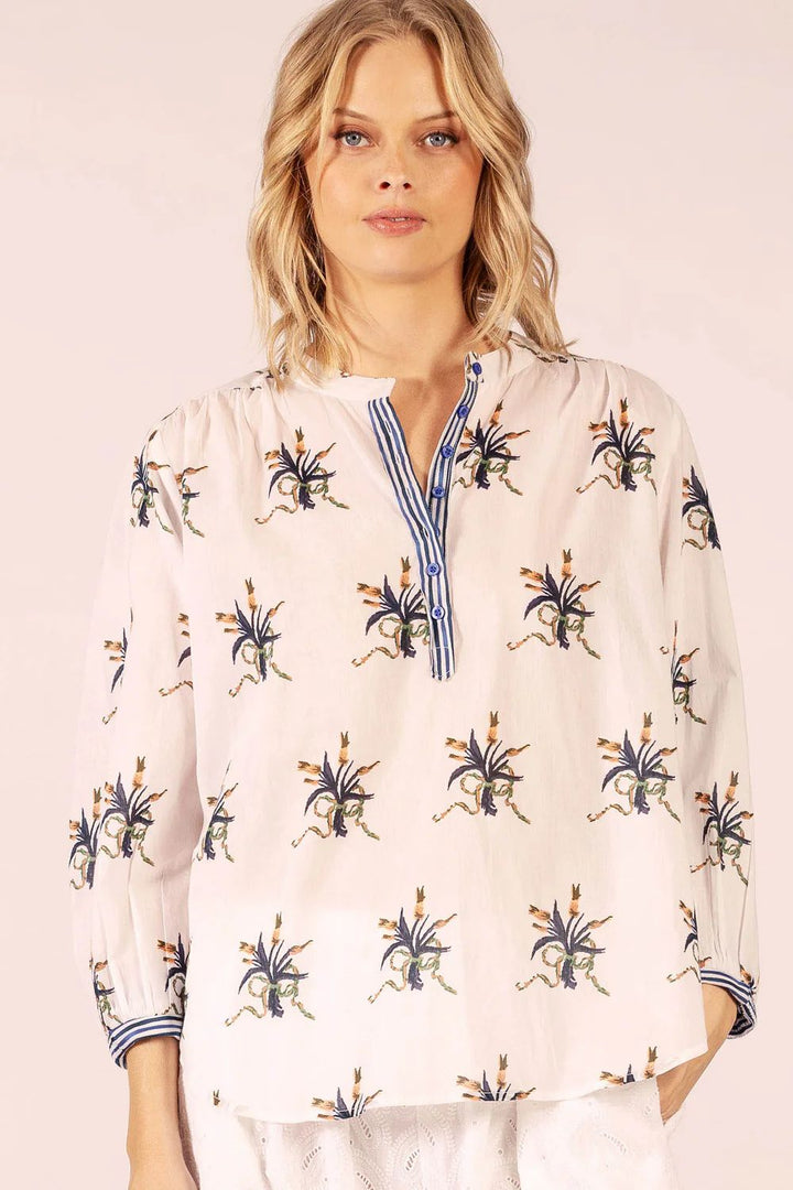 LOLA | Jane Spray Cotton Shirt | Spray