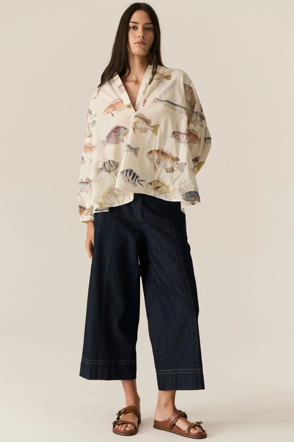POL Clothing | Loup Shirt | Loup Print