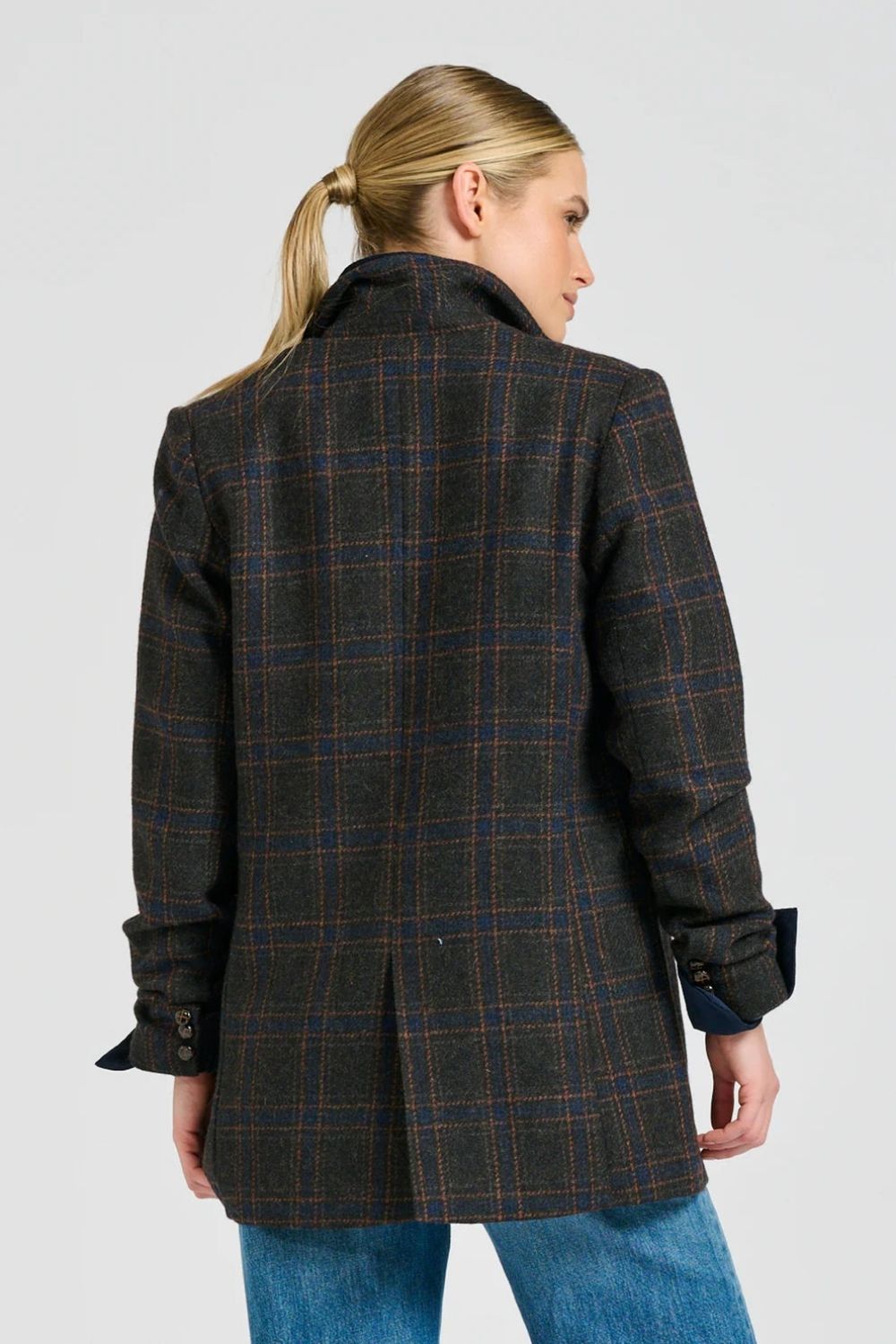 Shirty | The Iris Blazer | Perfect Plaid - Dutch Hideout