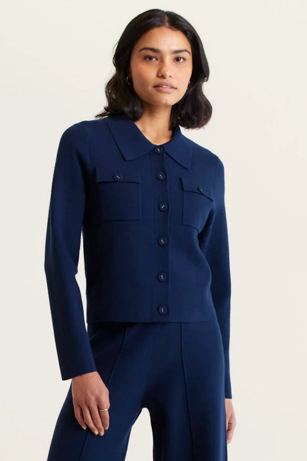 Alessandra | Carter Jacket | Navy