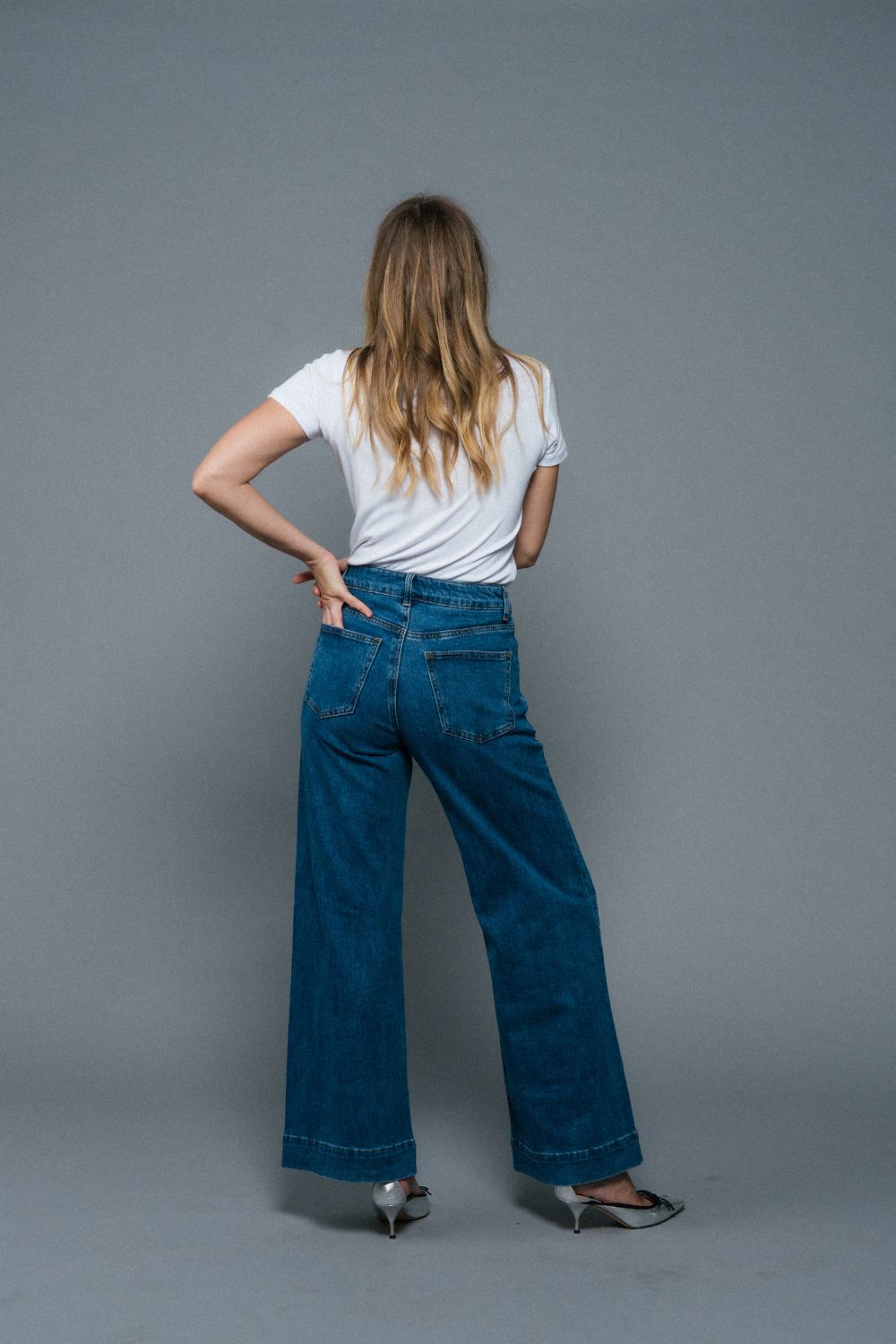 ATTE the Label| Claudia Denim Jeans | Deep Ocean