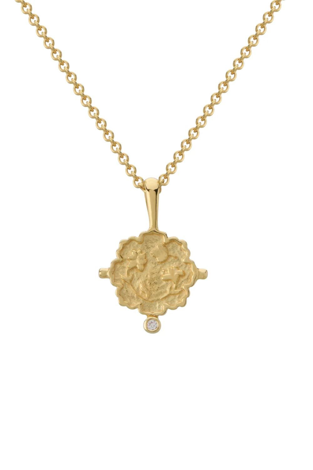 Murkani | Loved Always Pendant Necklace Small | Yellow Gold Plated - Dutch Hideout