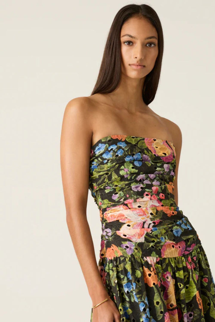 Mos the Label | Harper Strapless Dress | Harper Print