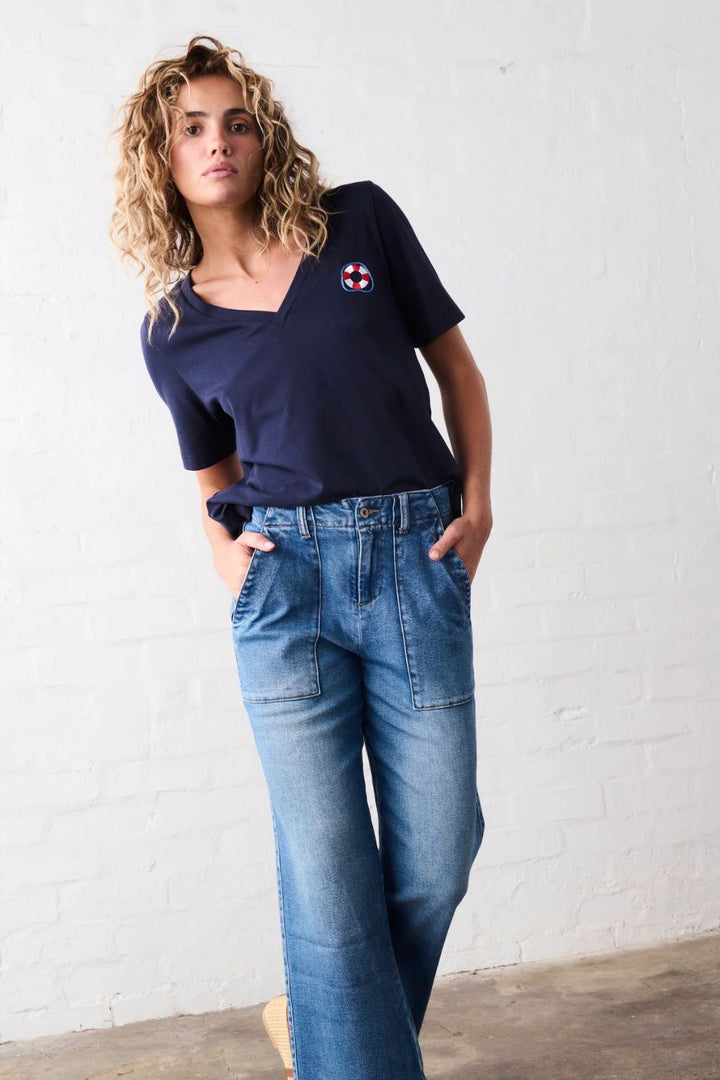 Kireina | Celeste Pant | Dakota Wash