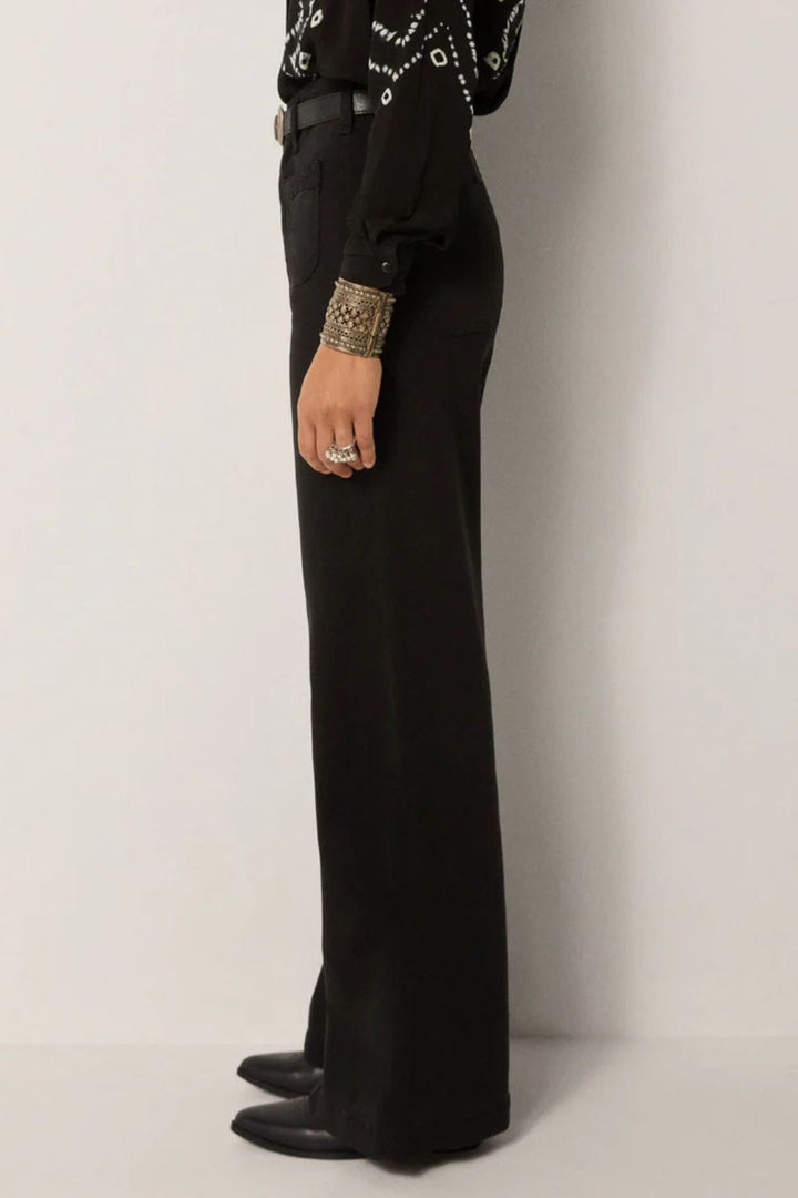 Maison Hotel | Giulietta Pant | Capuleto Nero - Dutch Hideout