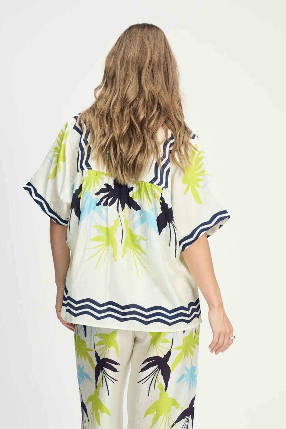 POM Amsterdam | Blouse Artisan Lime