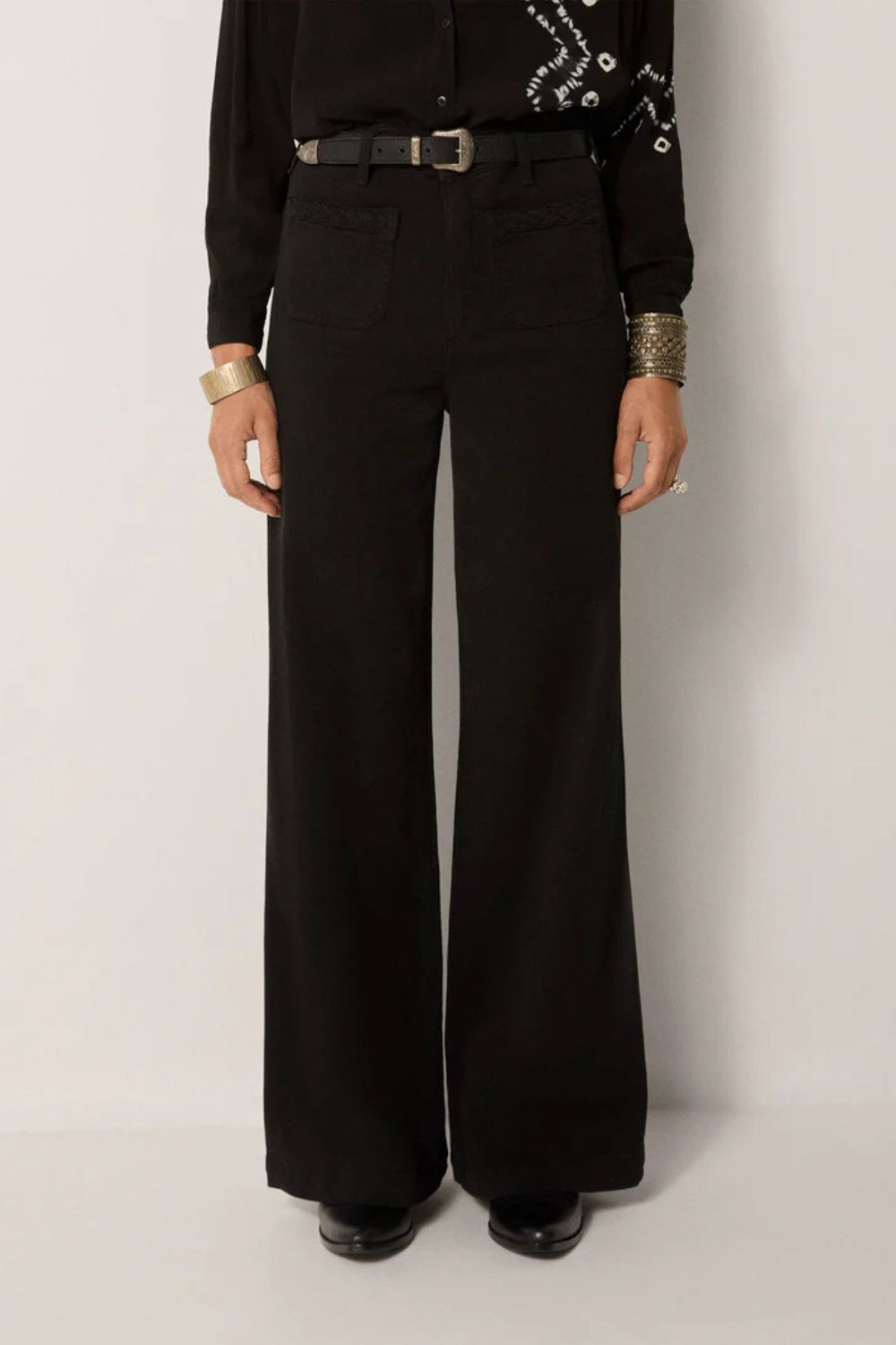 Maison Hotel | Giulietta Pant | Capuleto Nero - Dutch Hideout