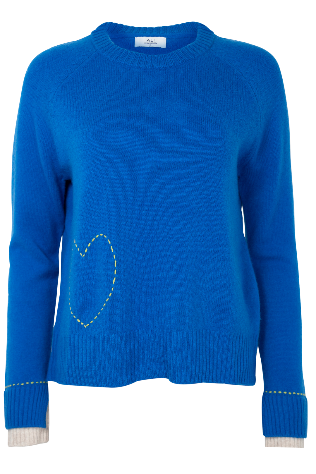 Alessandra | Kilani Sweater | Cyanine Blue