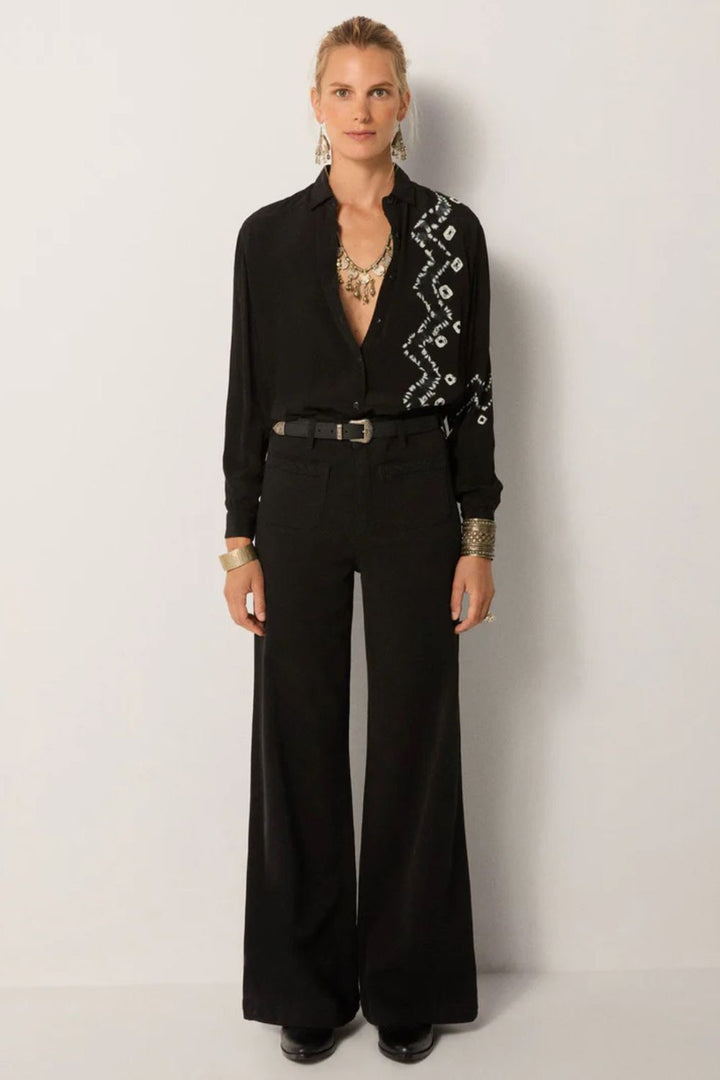 Maison Hotel | Giulietta Pant | Capuleto Nero - Dutch Hideout