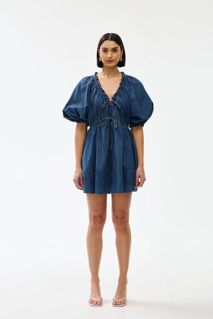 Kinney | Pia Mini Dress | Denim