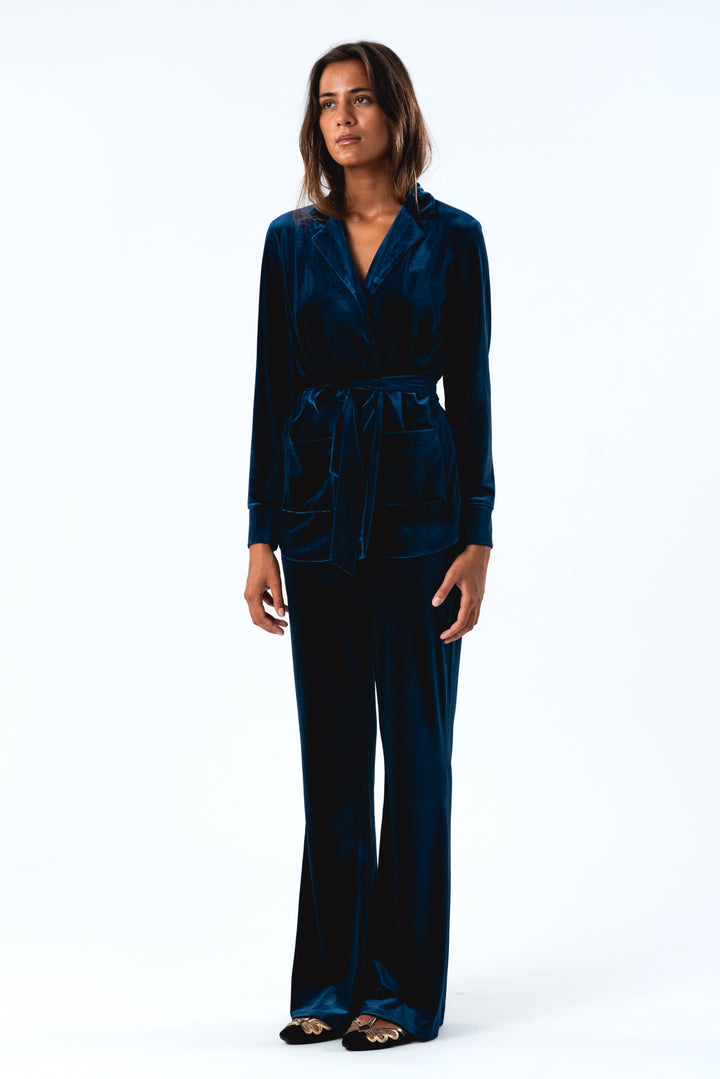 Lollys Laundry | LisaLL Blazer | Dark Blue