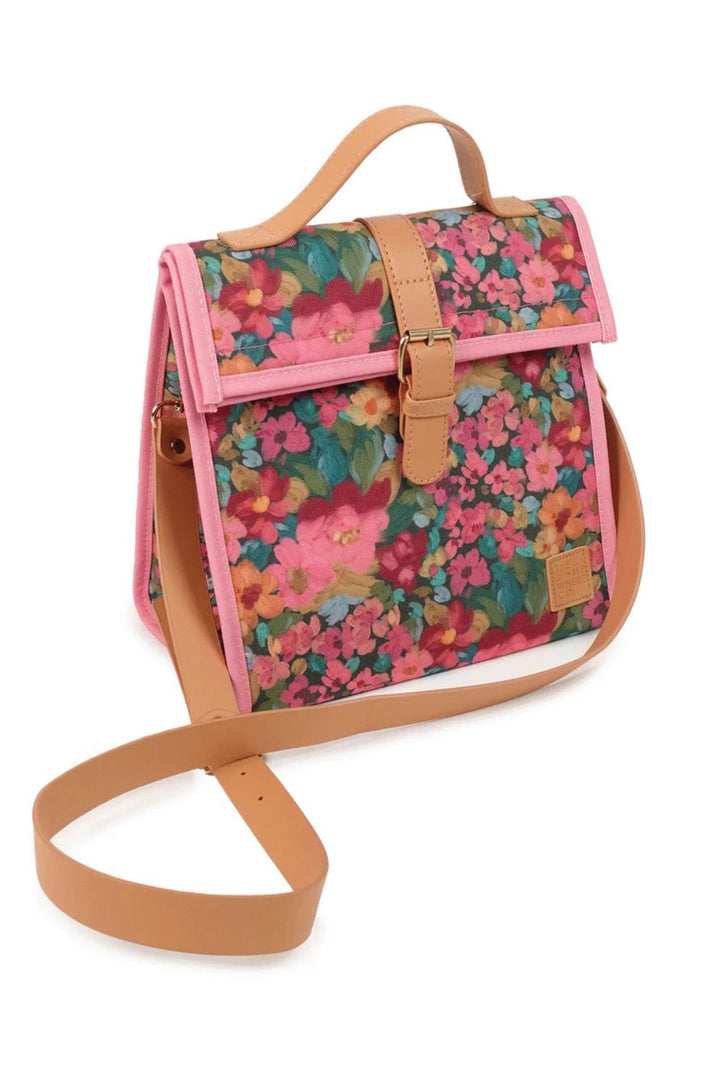 The Somewhere Co | Amongst the Flowers Lunch Satchel