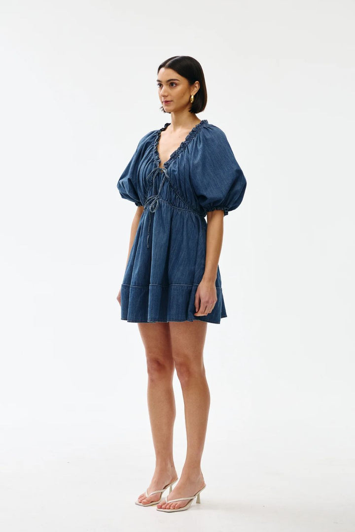 Kinney | Pia Mini Dress | Denim