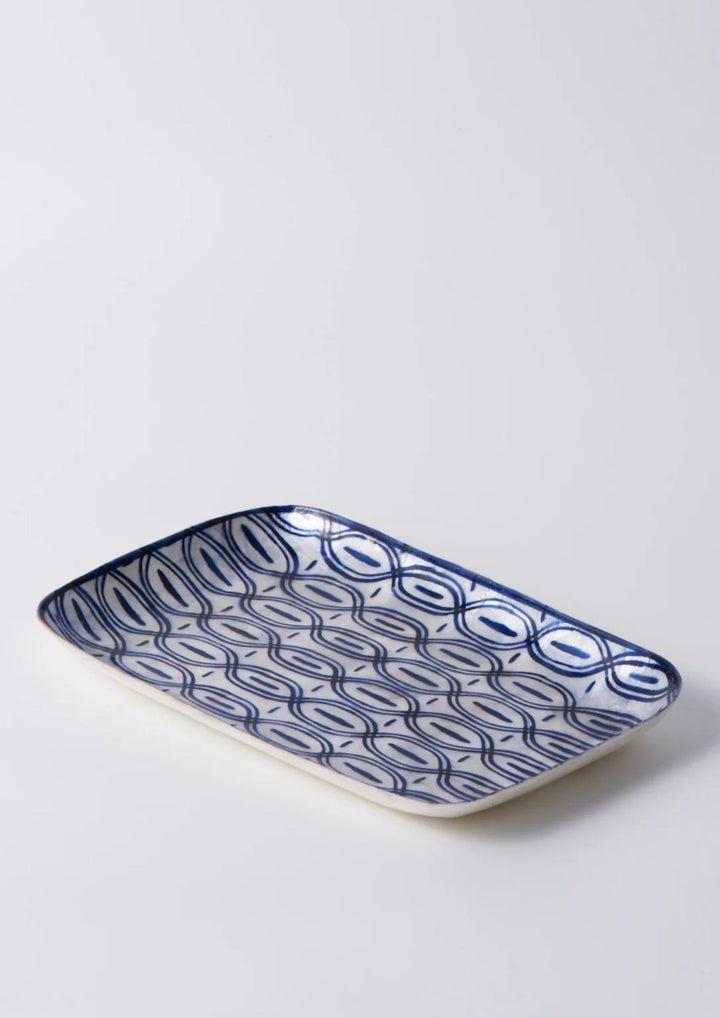 Jones & Co | Atlantic Blue Stripes Tray