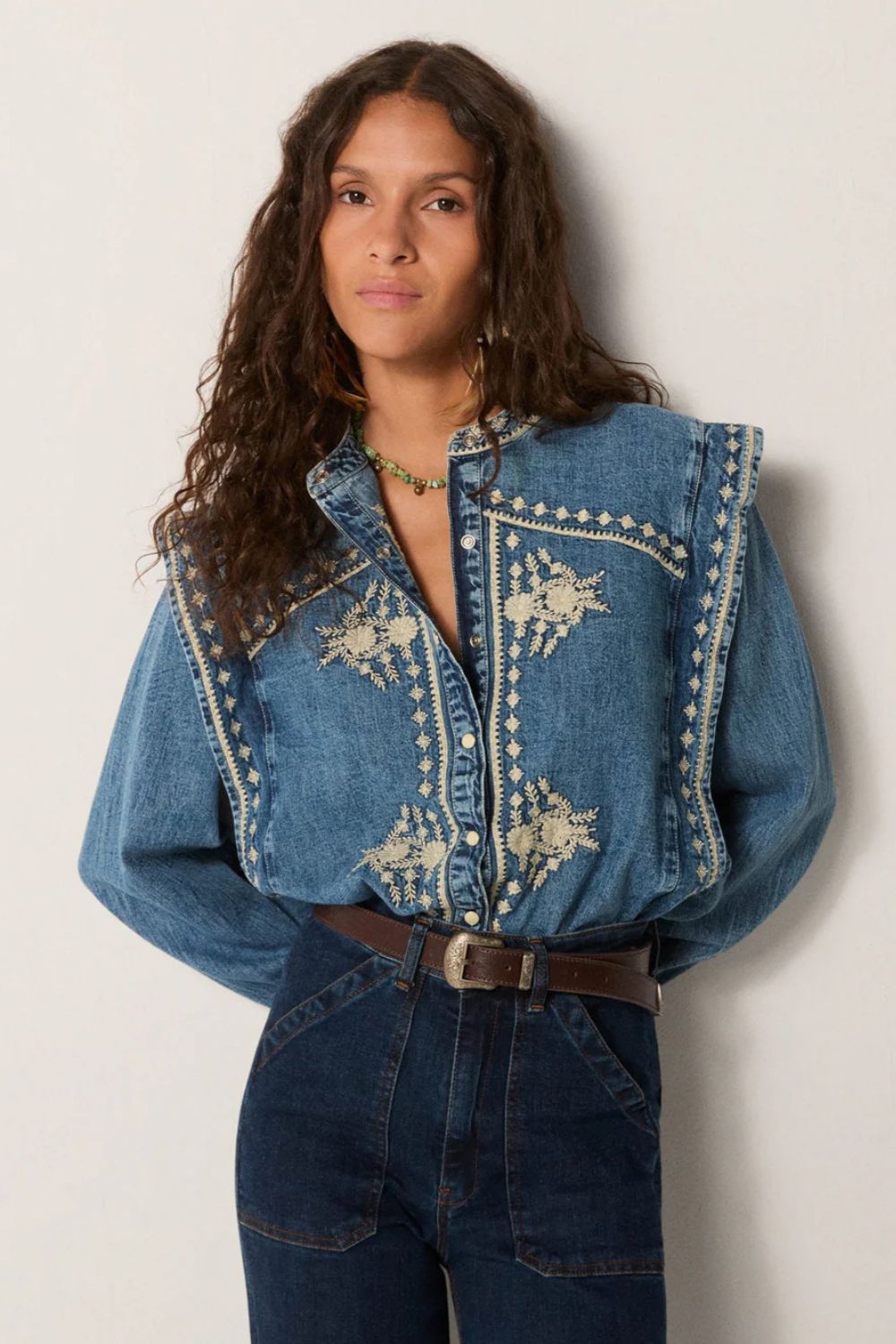 Maison Hotel | Narciso Blouse | Light Blue - Dutch Hideout