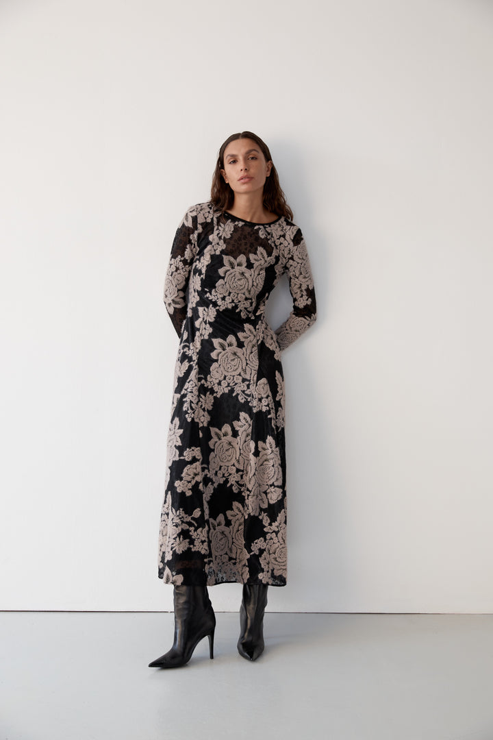 Mos the Label | Brigitte Maxi Dress | Black
