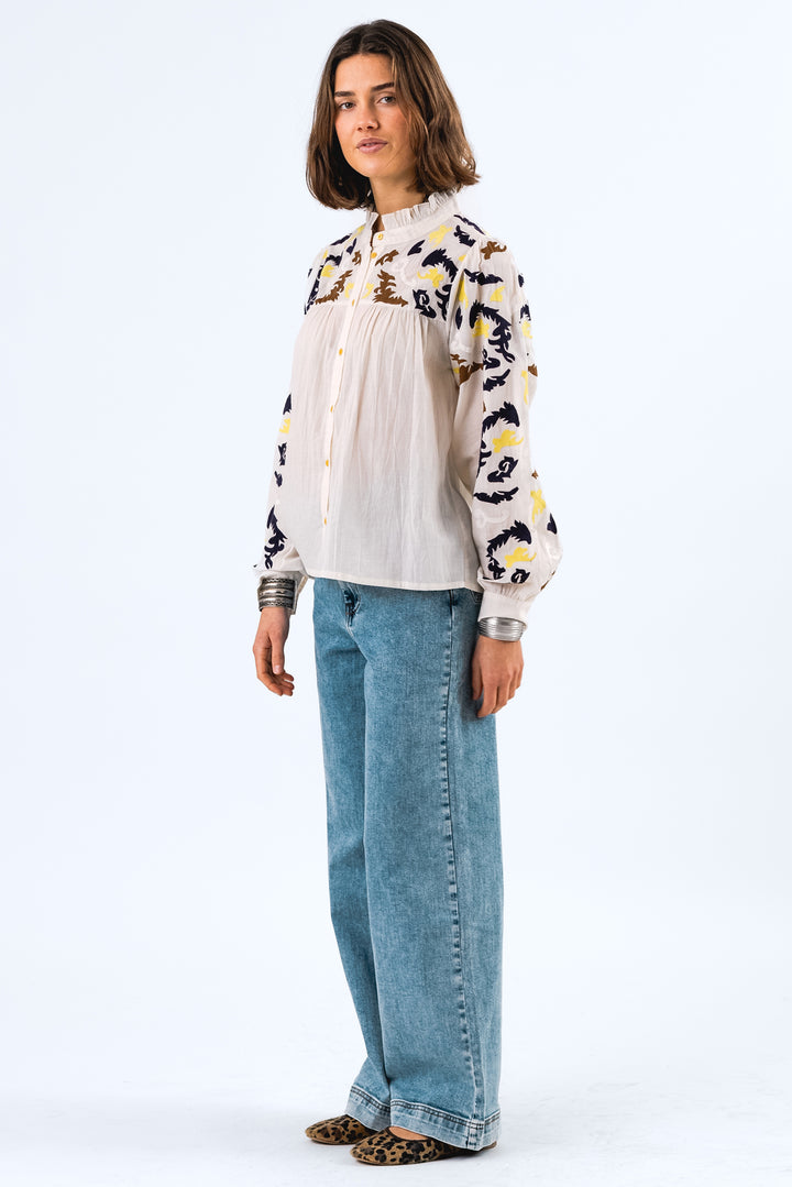 Lollys Laundry | FengaLL Shirt LS | White