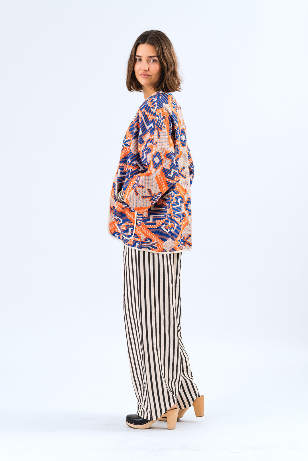 Lollys Laundry | LuluLL Jacket 3/4 | Orange