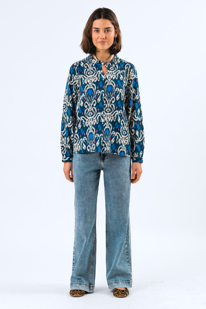 Lollys Laundry | RiverLL Shirt LS | Graphic Print