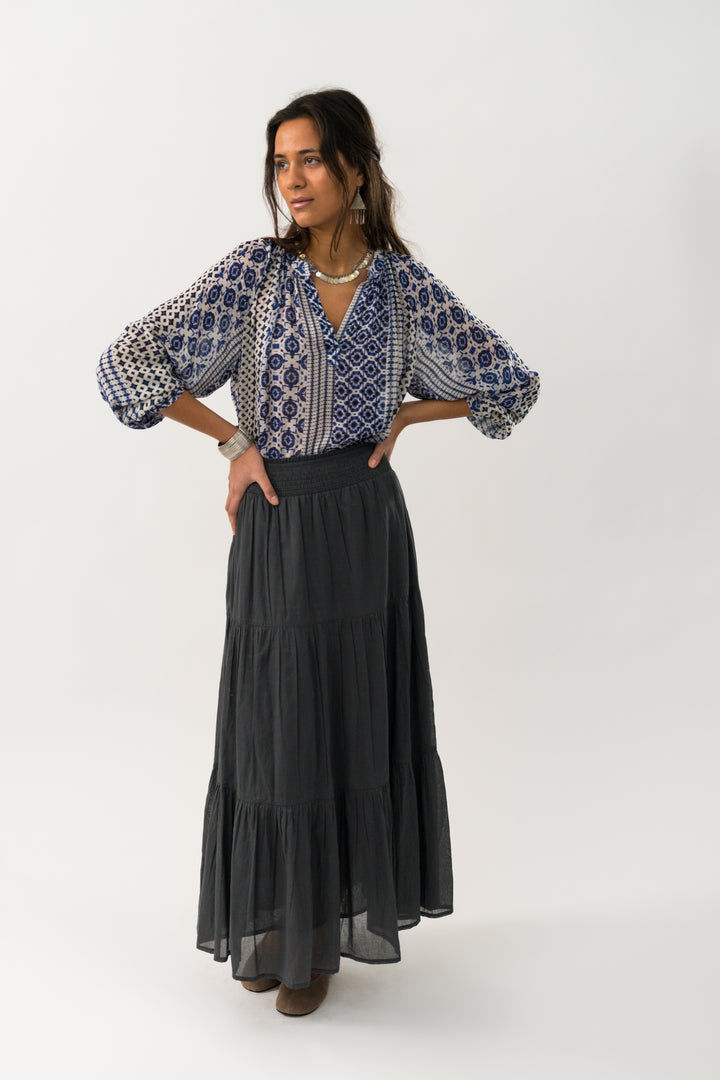 Lollys Laundry | BiharLL Blouse | Blue