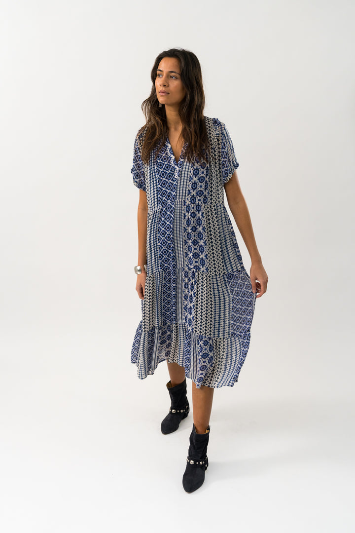 Lollys Laundry | FreddyLL Midi Dress | Blue