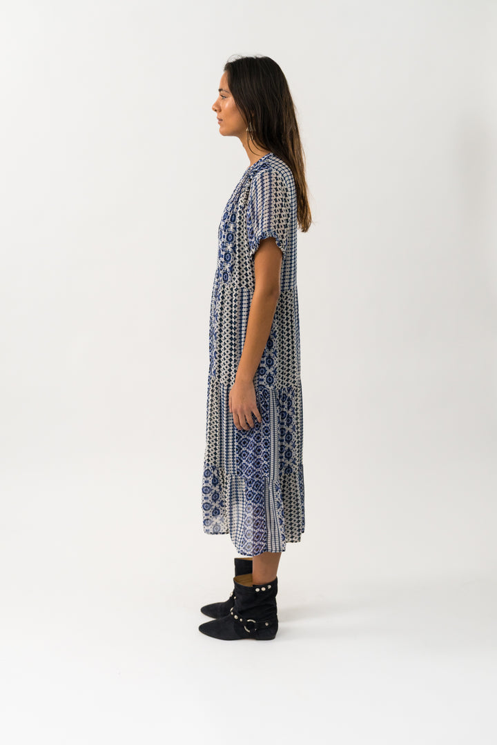 Lollys Laundry | FreddyLL Midi Dress | Blue