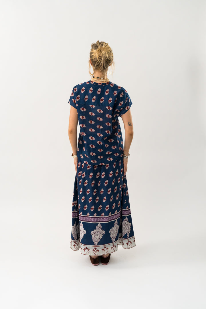 Lollys Laundry | MollyLL Blouse | Dark Blue