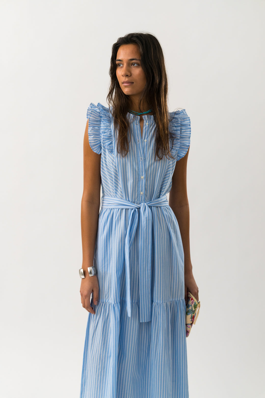 Lollys Laundry | HarrietLL Maxi Dress | Stripe